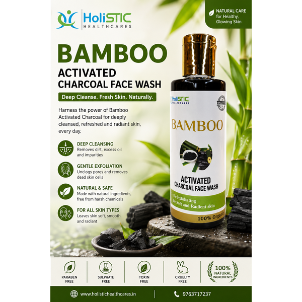 Bamboo Charcoal Face Wash
